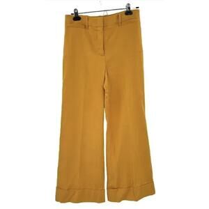 Dorothee Schumacher Yellow/Mustard Wide Leg Pants